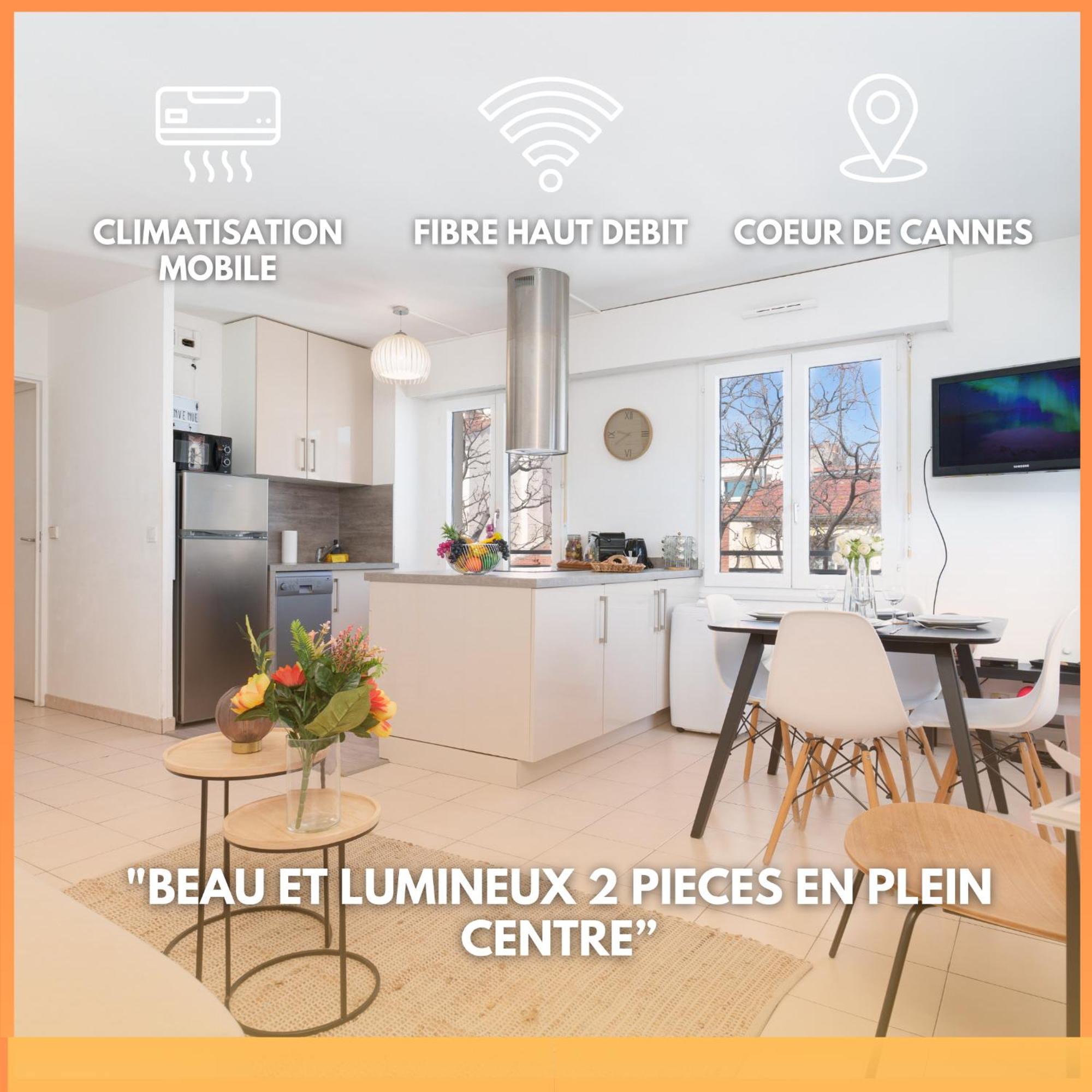 Le Calmette By Apirent #central #lumineux #calme #wifi Apartment Cannes